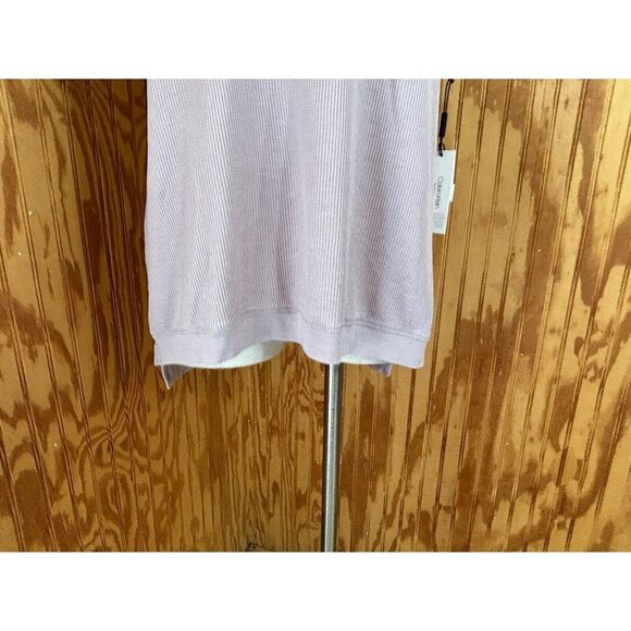 Calvin Klein Women's Performance Keyhole Top, Evening Sand NWT Size L - Picture 3 of 11